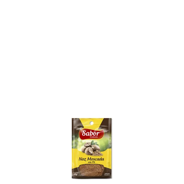 Noz Moscada Em Pó Sabor 8G