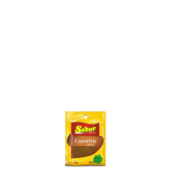 Coentro Em Pó Sabor 10G