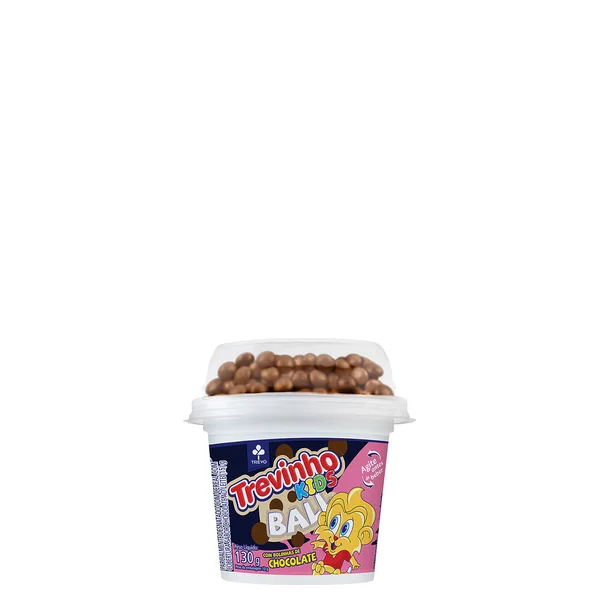 Iogurte Trevinho Ball Chocolate Branco E Preto 130G