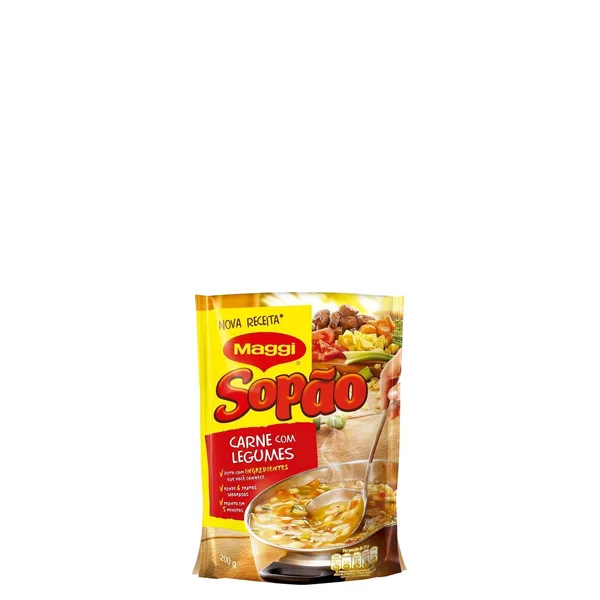 Sopão Maggi Sabor Carne 200G