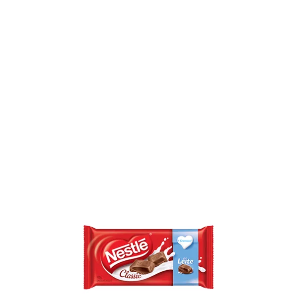 Chocolate Nestlé Leite Em Barra 90G