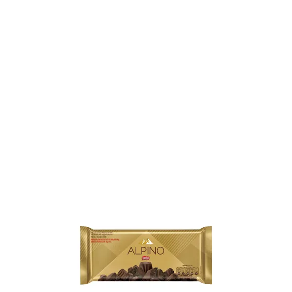 Chocolate Nestlé Alpino Em Barra 90G