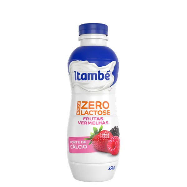 Iogurte Itambé Nolac Zero Lactose Frutas Vermelhas 850G