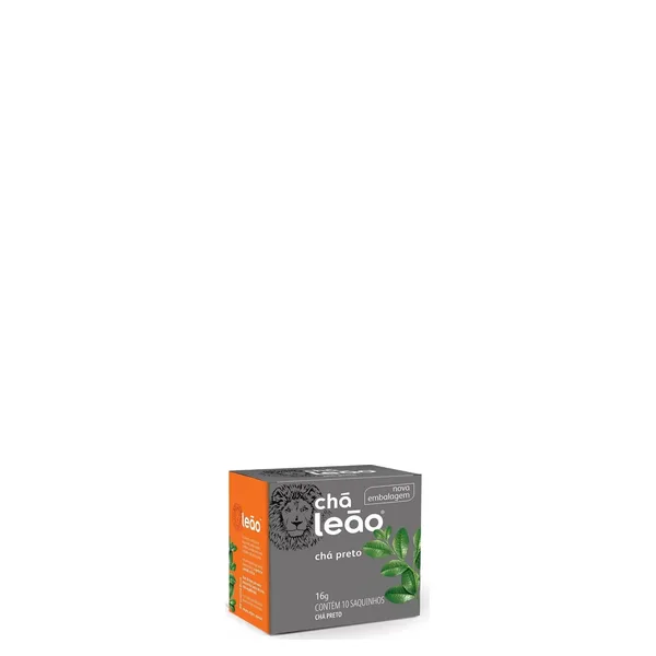Chá Mate Leão Preto 16G Com 10 Saquinhos