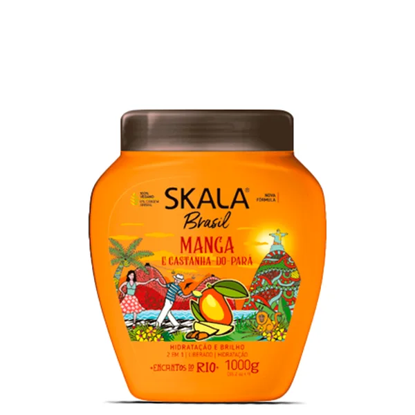 Creme Tratamento Manga Castanha do Pará Skala Brasil 1KG