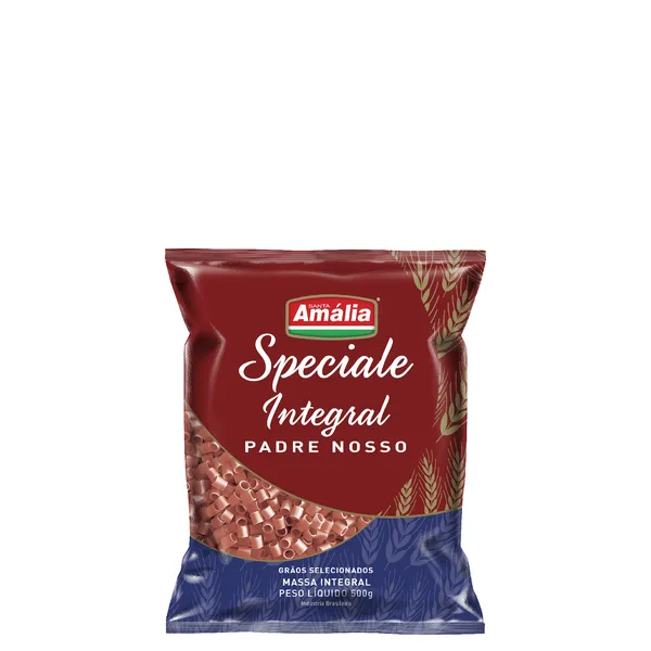 Macarrão Santa Amália Integral Padre Nosso 500G