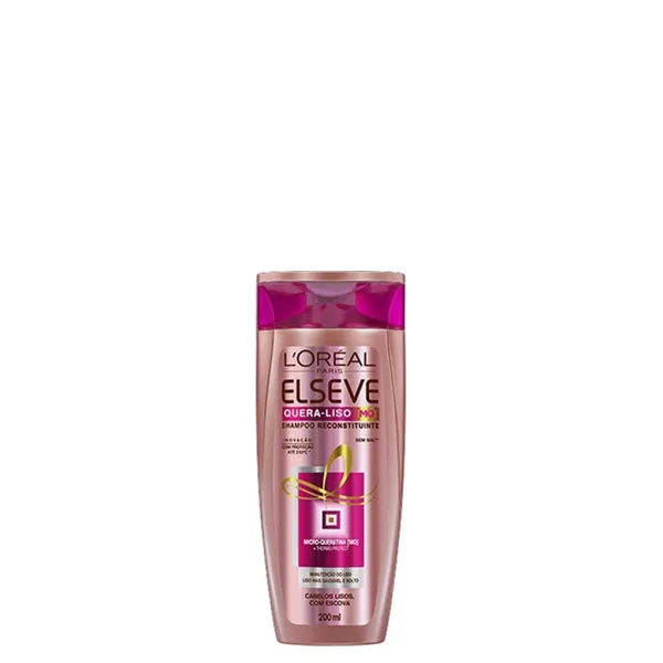 Shampoo Elseve Quera-Liso 200ML