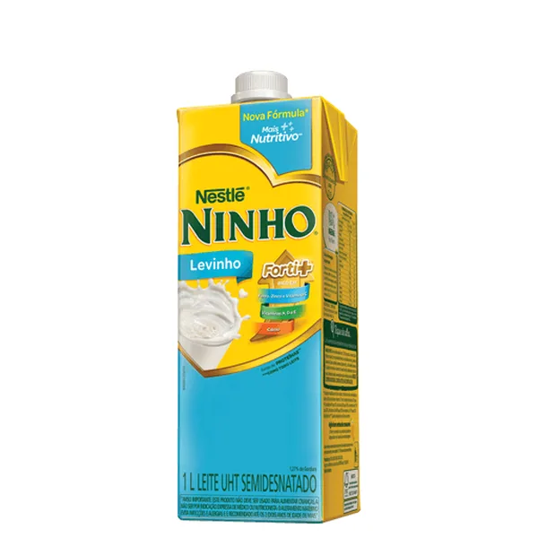 Leite Longa Vida Ninho Levinho Semidesnatado 1L