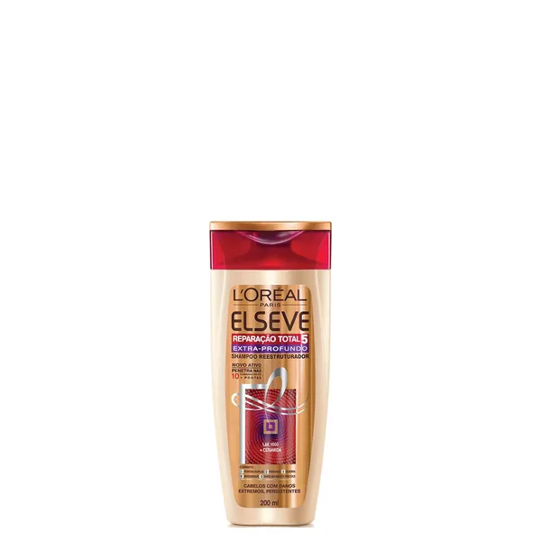 Shampoo Elseve Reparação Total Extra Profundo 200ML