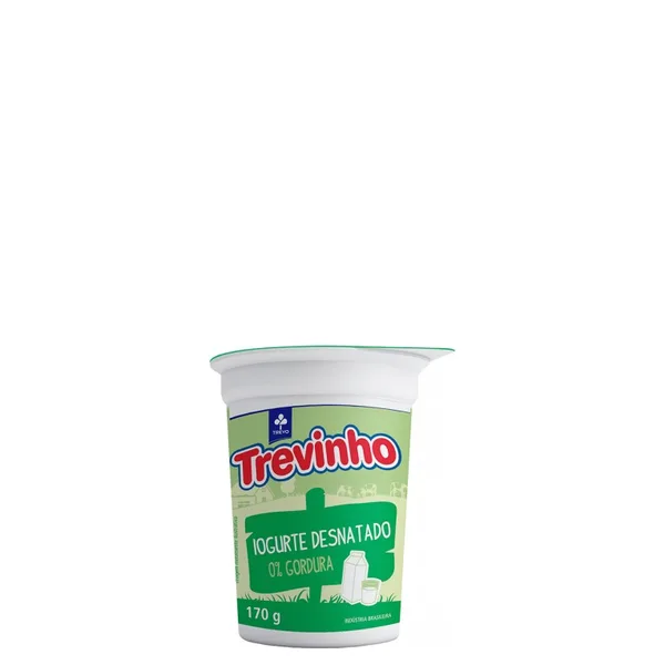 Iogurte Trevinho Natural Desnatado 170G