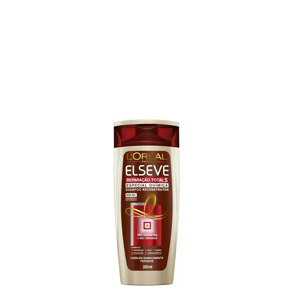 Shampoo Elseve Reparação Total Química 200ML