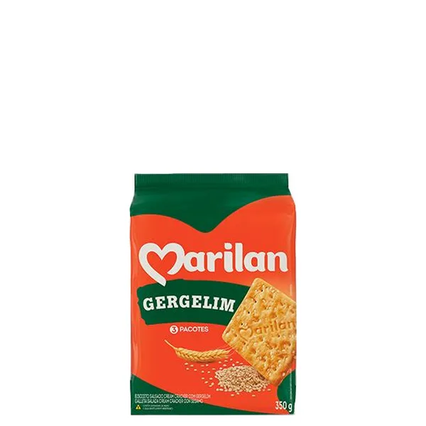 Biscoito Marilan Cracker Gergelin 350G