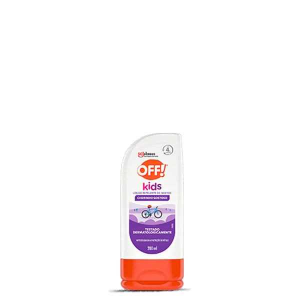 Loção Repelente de Insetos Off Kids 200ml