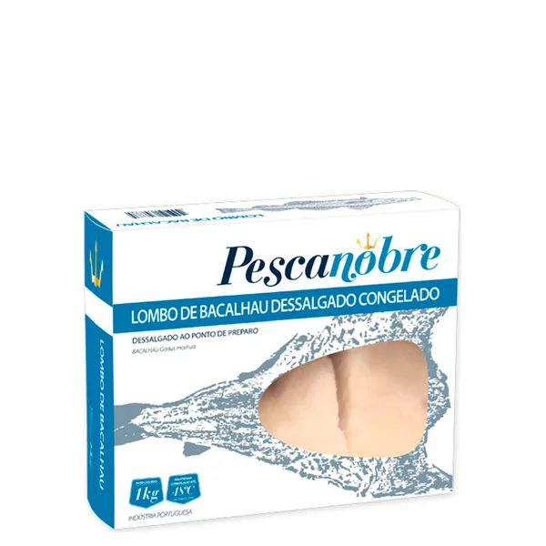 Bacalhau  Pescanobre Lombo Dessalgado 1Kg