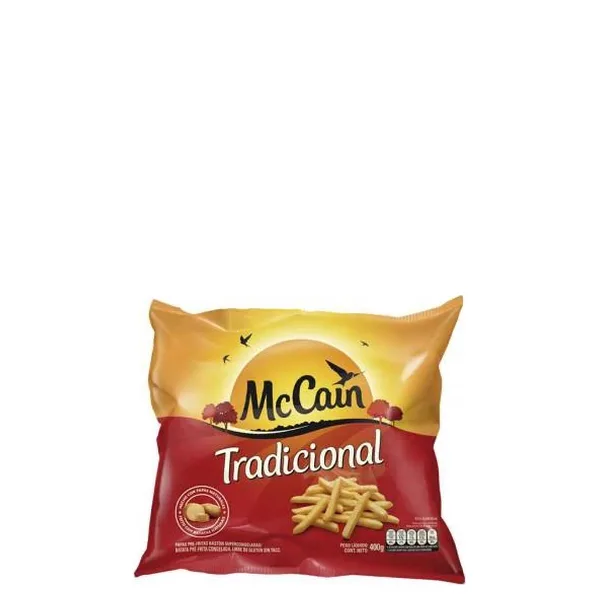 Batata Palito Congelada Tradicional Mccain 400g