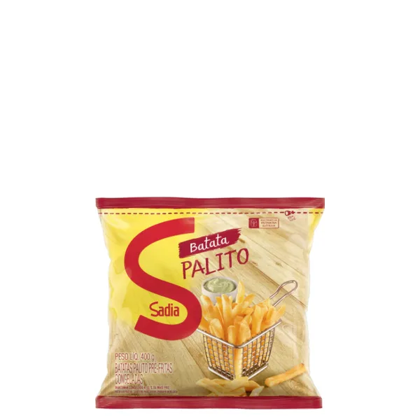 Batata Palito Congelada Sadia PCT 400g