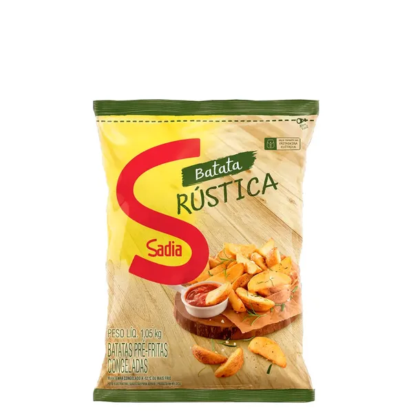 Batata Rustica Sadia PCT 1.05Kg