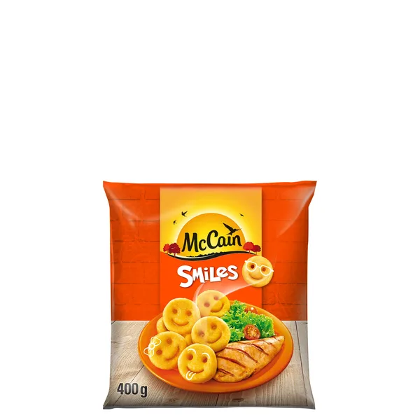 Batata Smiles Mccain Congelada PCT 400g