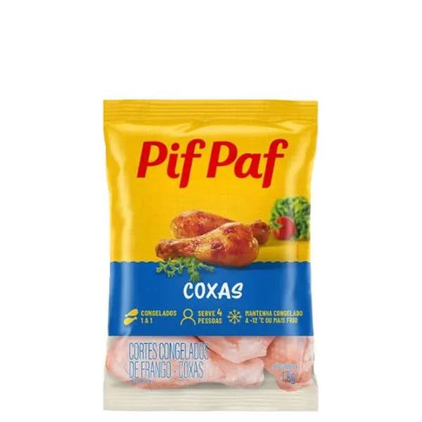 Coxa de Frango IQF Pif Paf PCT 1Kg