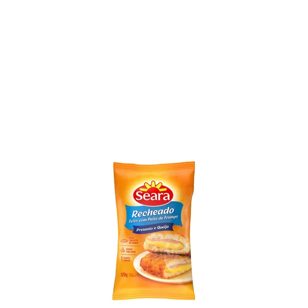 Empanado Rech' Presunto e Queijo Seara 120g