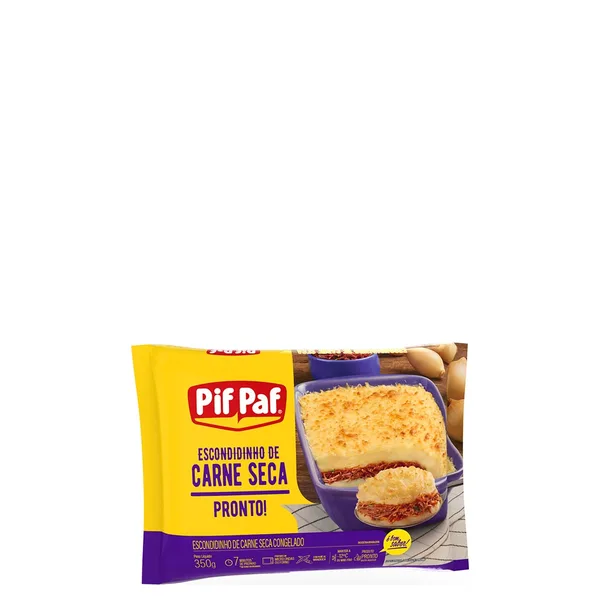 Escondidinho de Carne Seca Pif Paf 350g