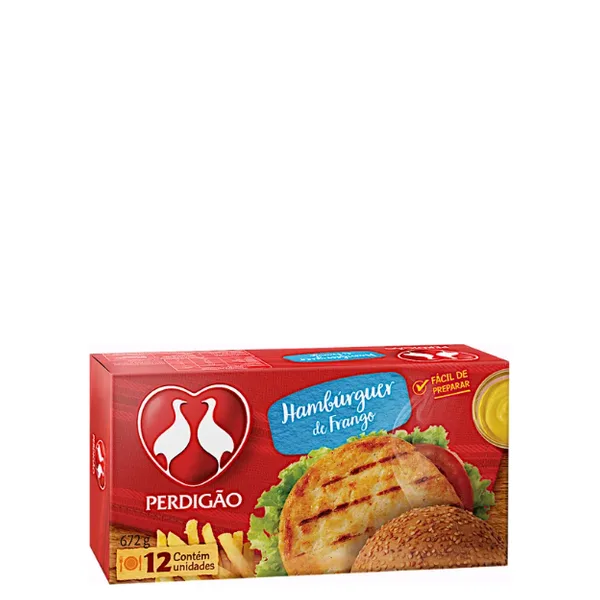 Hambúrguer de Frango Perdigão 672g