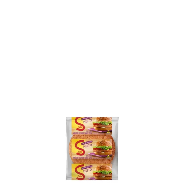 Hambúrguer Ave.Bov Misto Sadia 56g
