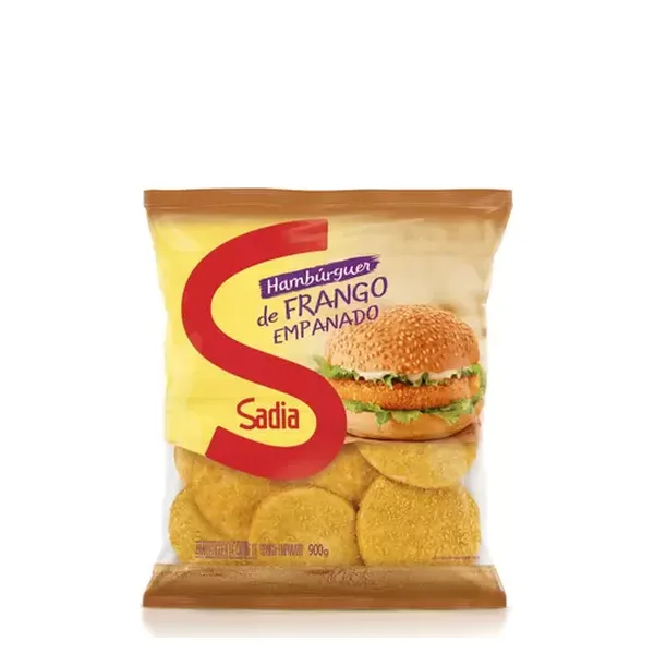 Hambúrguer de Frango Emp Sadia PCT 900g