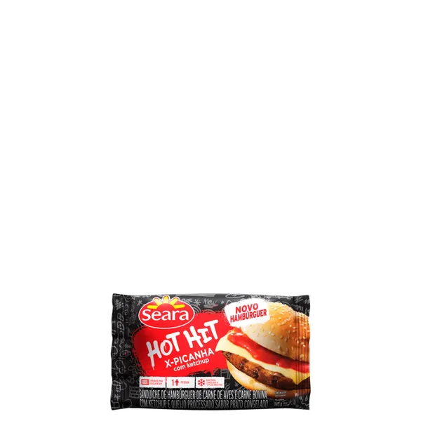 Hambúrguer Hot Hit X Pic Seara 145g