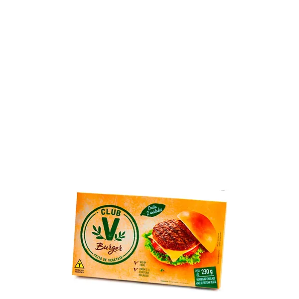 Hambúrguer Vegetal Club V 230g