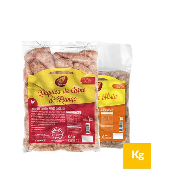 Linguiça Avivar de Frango Kg