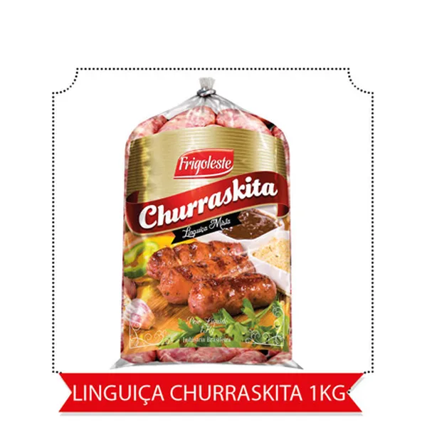 Linguiça Frigoleste Churraskita PCT 1Kg