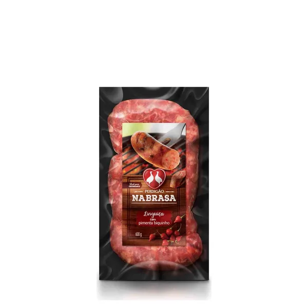 Linguiça Perdigão Tosc.Pimenta Biq PCT 600g