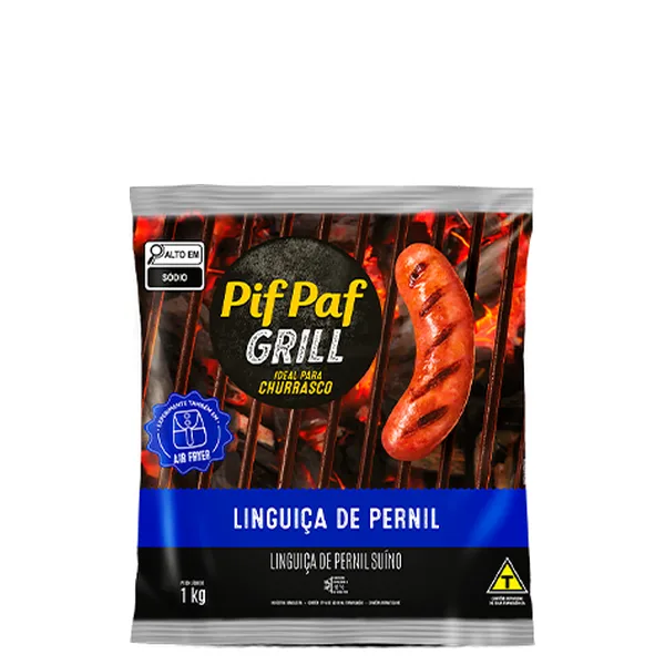 Linguiça de Pernil Pif Paf Grill 1KG