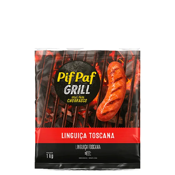 Linguiça Toscana Pif Paf Grill 1KG