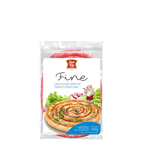 Linguiça Que Filé 700g Frango