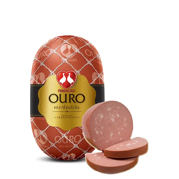 Mortadela Perdigão Ouro Kg Peça Pedaço