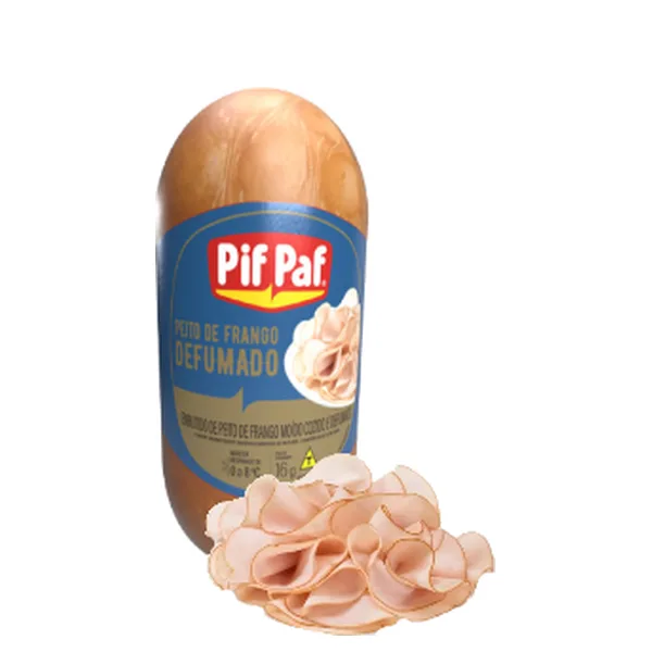 Peito de Frango Pif Paf Kg Defumado P.Pedaço