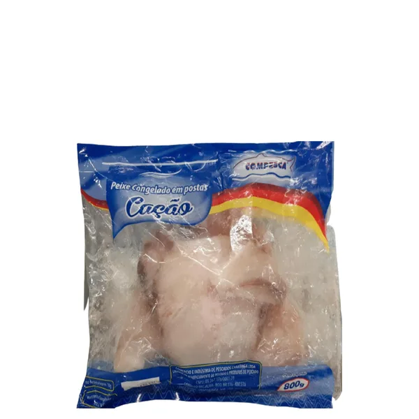 Peixe Cação Compesca 800g Sem Pele Posta