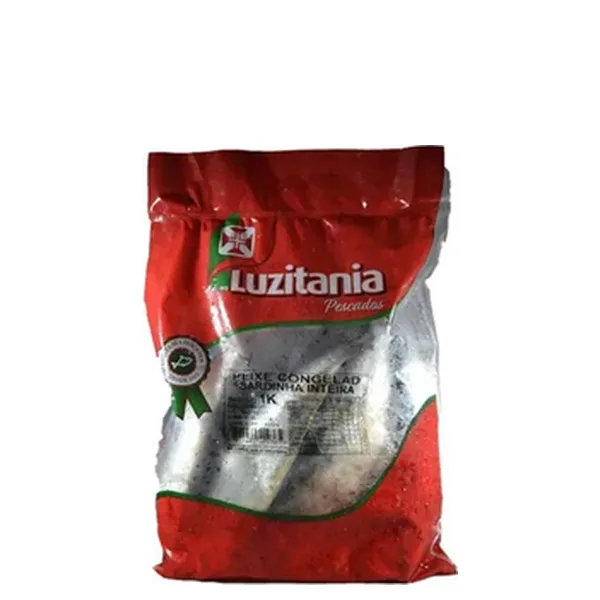 Peixe Sardinha Luzitania 1Kg Congelada
