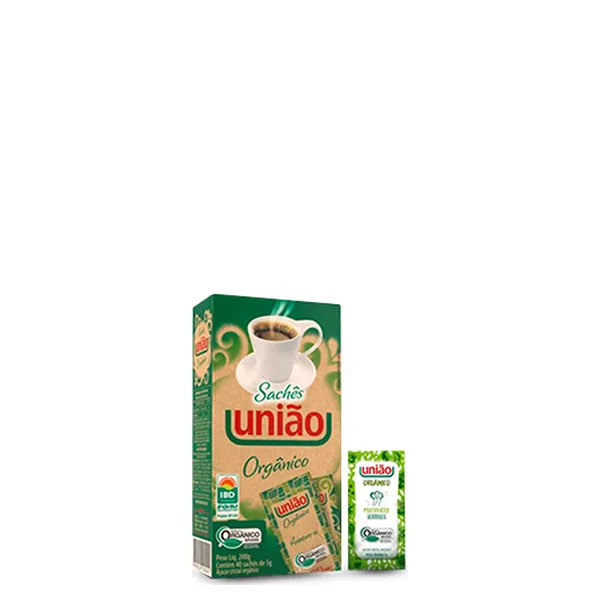 Açúcar União Cristal Orgânico 200g