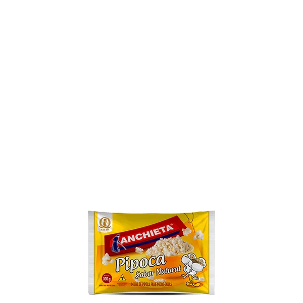 Pipoca Microondas Anchieta Natural 100g