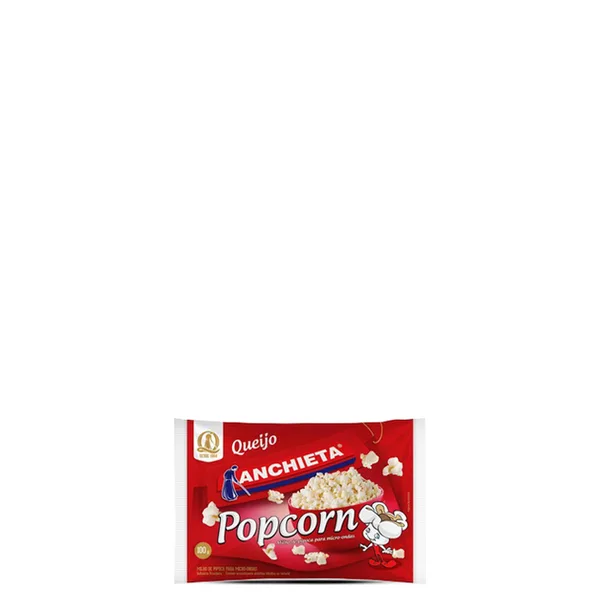 Pipoca Microondas Anchieta Queijo 100g