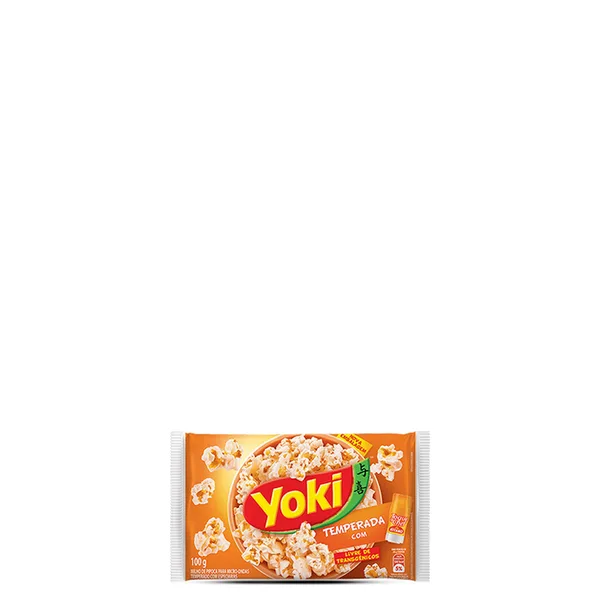 Pipoca Microondas Temperada 100g