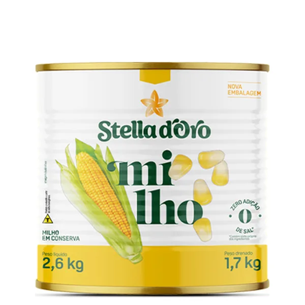 Milho Verde Stella D'oro Lata 1,7kg