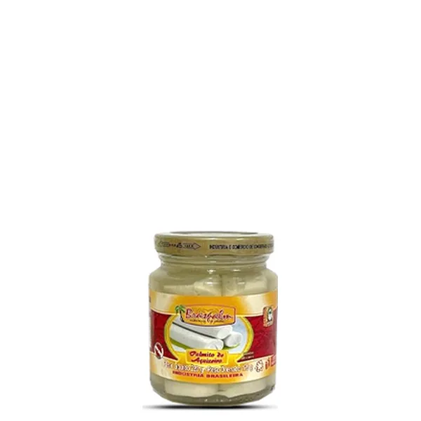 Palmito Inteiro Açaizeiro Braspalm Vidro 120g