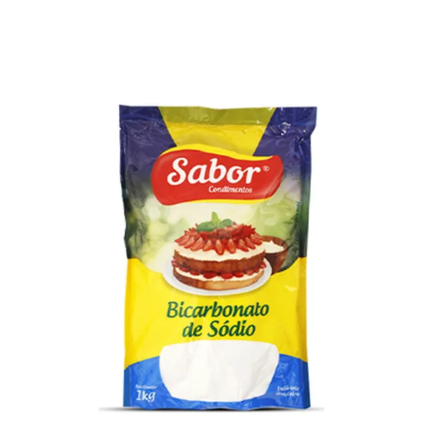 Bicarbonato de Sódio Sabor Pacote 1kg