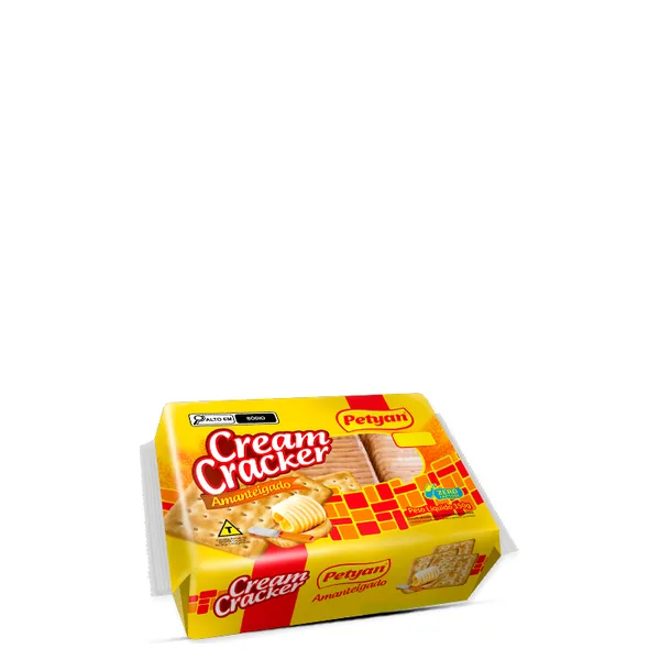 Biscoito Cream Cracker Amanteigado Petyan 350g