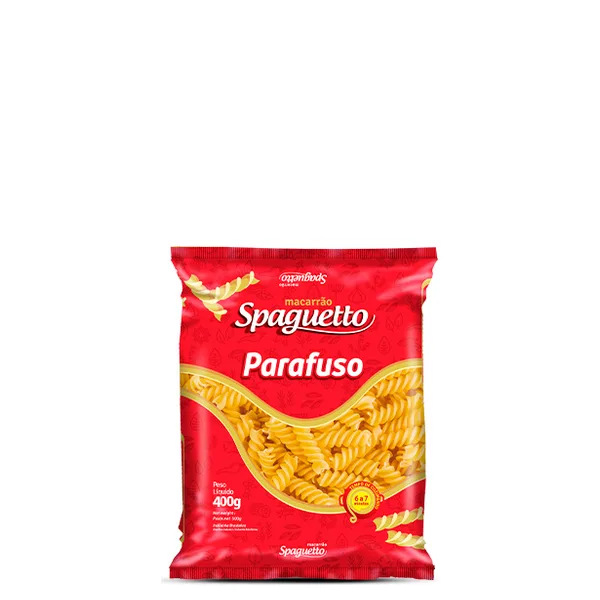 Macarrão Parafuso Spaguetto 400g