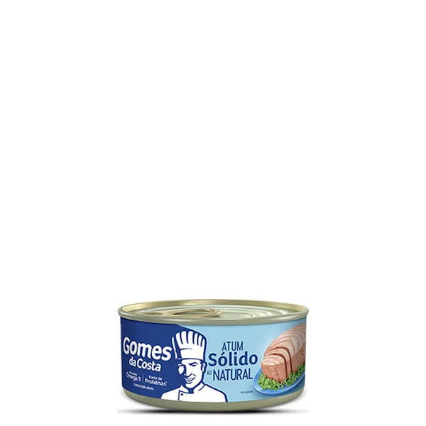 Atum Sólido Natural Gomes da Costa 120g